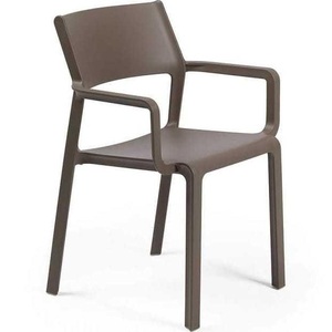 Nardi, Nardi - Trill Armchair - Brown, Gartensessel Trill dunkelbraun