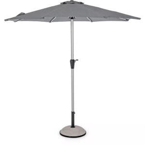 mutoni Garten Deluxe, Sonnenschirm Vienna 250 eloxiert dunkelgrau, Sonnenschirm Vienna 250 eloxiert dunkelgrau