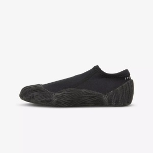ITIWIT, Neoprenschuhe Kajak Oder Stand Up Paddle Neopren 1,5mm Damen Schwarz 42, ITIWIT - Stiefeletten NEO KAYAK, für Damen, Schwarz Leicht, Größe 42-43
