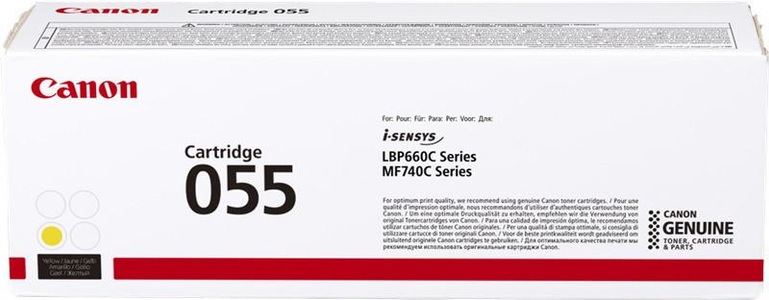 Canon, Canon Toner 055 Yellow, Druckleistung, Canon, Toner, CANON Cartridge 055 Yellow, Produkte & Wohnen