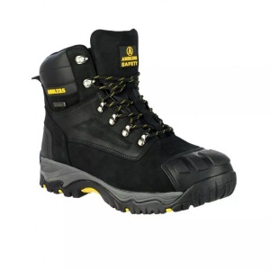 Amblers, Sicherheitsstiefel Unisex Schwarz 39, 