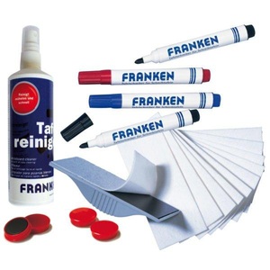 Franken, Franken Magnettafel Zubehör-Set Z1941-X, Franken Zubehörset Junior Line Tafelreiniger 125 ml