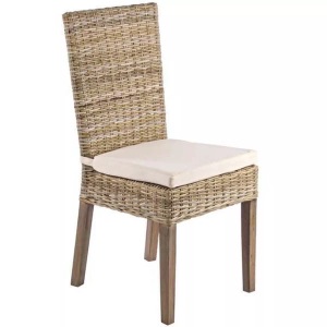 mutoni Garten, Gartenstuhl Rattan mit Kissen Tavira, Gartenstuhl Rattan mit Kissen Tavira