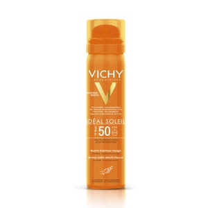 Vichy, Vichy Ideal Soleil Frischer Gesichtsspray LSF 50 75ml, Vichy Capital Soleil Frischer Gesichtsspray LSF50 75ml