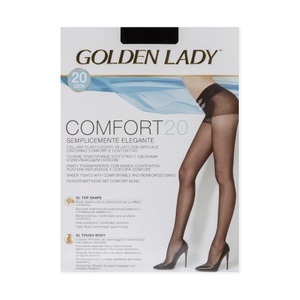 Golden Lady, Golden Lady Strumpfhose, 20 Den Damen Schwarz M, GOLDEN LADY - Strumpfhose, 20 Den, für Damen, Black, Größe M