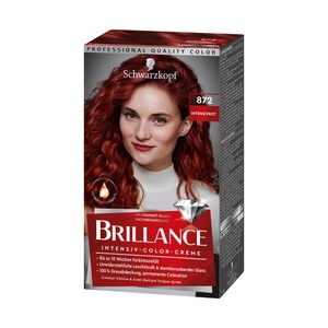 Schwarzkopf, Schwarzkopf 872 Intensiv Rot (1 Stück), BRILLANCE - Intensiv-Color-Creme, Intensive, Intensivrot