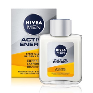 Nivea, NIVEA Men Skin Energy Q10 After Shave Balsam Herren 100 ml, Nivea Men Active Energy After Shave Balsam 100 ml