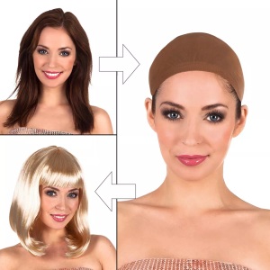 Boland, Boland Haarnetz, schwarz ONE Size, Boland - Haarnetz, One Size, Nude