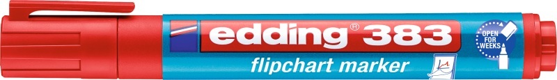undefined, EDDING Flipchart Marker 383 1-5mm 383-2 rot