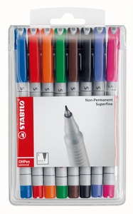 undefined, STABILO OHP Pen non-perm. 0,4mm 851/8 8er Etui
