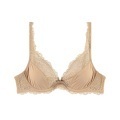 BELDONA, LACE COMFORT BH mit Bügel mit herausnehmbaren Pads in beige