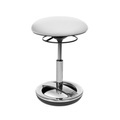 undefined, Bürohocker Sitness®, Sitzhöhe 44-57 cm, weiss