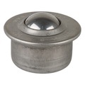 undefined, Kugelrolle, Stahl, Nirosta, Ø 30 mm, TK 190 kg