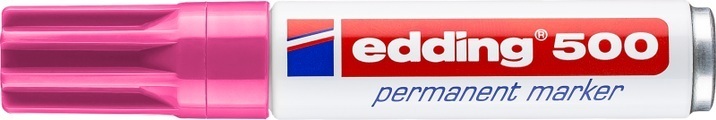 undefined, EDDING Permanent Marker 500 2-7mm 500-9 rosa