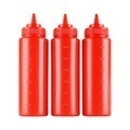 ProChef, ProChef Quetschflasche Rot 710ml 3er Set ? Diverse Gastro Küchenutensilien
