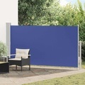 Diverse Hardware, Terrassenmarkise Seitenmarkise 160 x 300 cm Blau