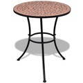 Diverse Hardware, Mosaiktisch 60 cm Terrakotta