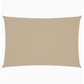 Diverse Hardware, Sonnensegel Oxford Gewebe Rechteckig 2 x 4 m Beige
