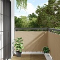 Diverse Hardware, Balkonsichtschutz Oxfordgewebe 90x600 cm Beige