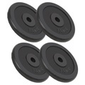 Diverse Hardware, Hantelscheiben 4 Stk. 30 kg Gusseisen