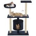 Diverse Hardware, Katzen-Kratzbaum Sisal 95 cm Dunkelblau