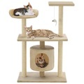 Diverse Hardware, Katzen-Kratzbaum Sisal 95 cm Beige