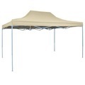 Diverse Hardware, Faltzelt Pop-Up 3 x 4,5 m Cremeweiss
