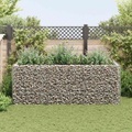 vidaXL, vidaXL Gabionen-Hochbeet Stahl 270×90×100 cm