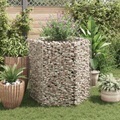 vidaXL, vidaXL Sechseckiges Gabionen-Hochbeet 100×90×100 cm