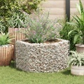 vidaXL, vidaXL Sechseckiges Gabionen-Hochbeet 100×90×50 cm