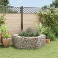 vidaXL, vidaXL Sechseckiges Gabionen-Hochbeet 160×140×50 cm