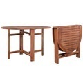 Diverse Hardware, Garten-Esstisch Akazienholz Massiv Oval 120x70x74 cm