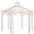 Diverse Hardware, Gartenpavillon Antikbraun 4 m Eisen