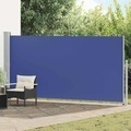 Diverse Hardware, Ausziehbare Seitenmarkise 160 x 500 cm Blau