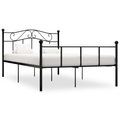 Diverse Hardware, Bettgestell Schwarz Metall 120x200 cm