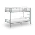Diverse Hardware, Etagenbett Grau Metall 90x200 cm