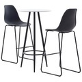 Diverse Hardware, 3-tlg. Bar-Set Kunststoff Schwarz