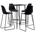 Diverse Hardware, 5-tlg. Bar-Set Kunststoff Schwarz