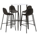 Diverse Hardware, 5-tlg. Bar-Set Stoff Dunkelgrau