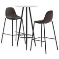 Diverse Hardware, 3-tlg. Bar-Set Stoff Dunkelgrau