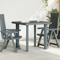 vidaXL, vidaXL Gartentisch Grün 80 x 75 x 72 cm Kunststoff