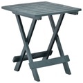 vidaXL, vidaXL Gartentisch Klappbar Grün 45x43x50 cm Kunststoff