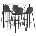Diverse Hardware, 5-tlg. Bar-Set Stoff Dunkelgrau