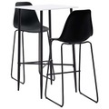 Diverse Hardware, 3-tlg. Bar-Set Kunststoff Schwarz