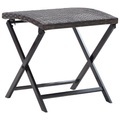 Diverse Hardware, Klapphocker Poly Rattan Braun