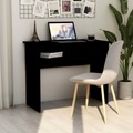 vidaXL, vidaXL Schreibtisch Schwarz 90×50×74 cm Spanplatte