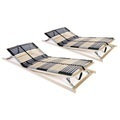 Diverse Hardware, Lattenroste 2 Stk. mit 42 Latten 7 Zonen 70 x 200 cm