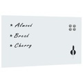 Diverse Hardware, Magnettafel Wandmontage Glas 120 x 60 cm