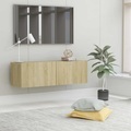 Diverse Hardware, TV-Schrank Sonoma-Eiche 100 x 30 x 30 cm Spanplatte