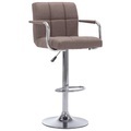 Diverse Hardware, Barstuhl Taupe Stoff